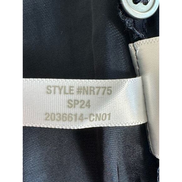 NWT Madewell Satin Button-Front Utility Shirtdress in Deep Indigo Size XXS - Picture 7 of 14